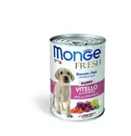Monge Dog Fresh Puppy konzerva - telecí se zeleninou 400 g