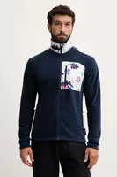 Sportovní mikina Helly Hansen Daybreaker pánská, tmavomodrá barva, s aplikací