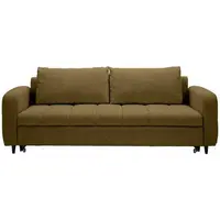 Lomoco ROZKLÁDACÍ POHOVKA, textil, olivově zelená