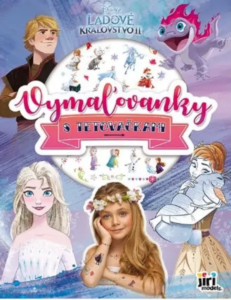 Maľovanky s tetovaním Ľadové kráľovstvo