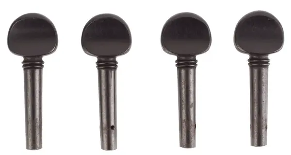 Dowina Violin Pegs Ebony Set 1/2