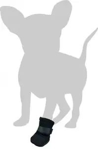 Flamingo psí boty na ochranu ran S