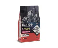 Monge BWild All Breed Low Grain Puppy & Junior suché krmivo pro psy - jelen 2,5 kg