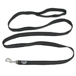 Julius-K9 pogumované vodítko, černé / 20 mm 2 m (216GM-S2)