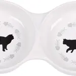 Flamingo duo keramická miska 2 x 200 ml