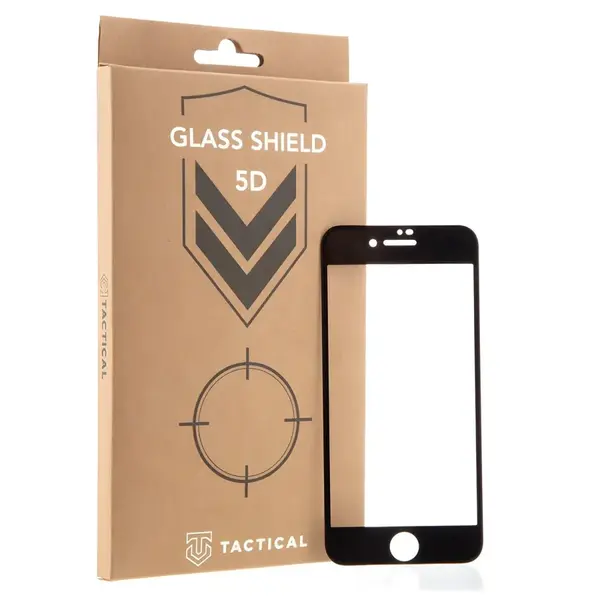 Tactical Glass Shield 2.5D sklo pre Apple iPhone 7/iPhone 8/iPhone SE 2020/iPhone SE 2022 - Čierna