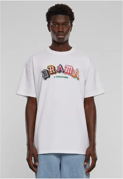 Men's T-shirt Drama Heavy Oversize Tee - white