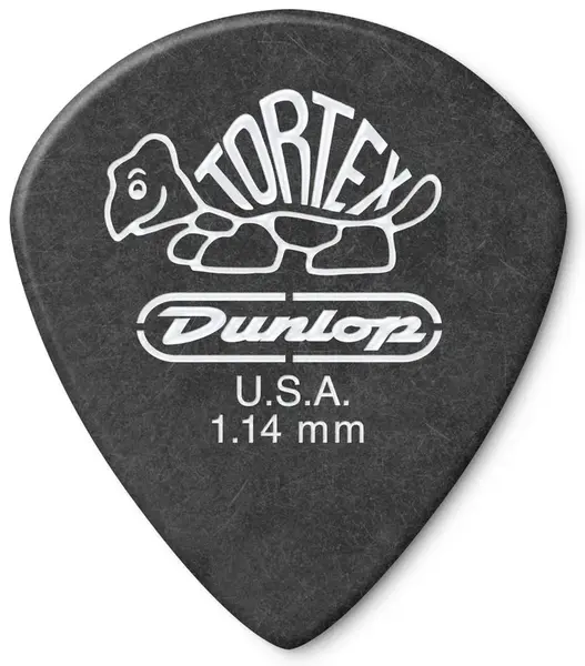 Dunlop Tortex Pitch Black Jazz III 1.14