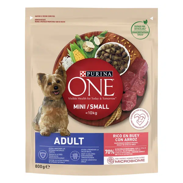 Purina ONE Mini Adult granule pre psov 2 x 800 g