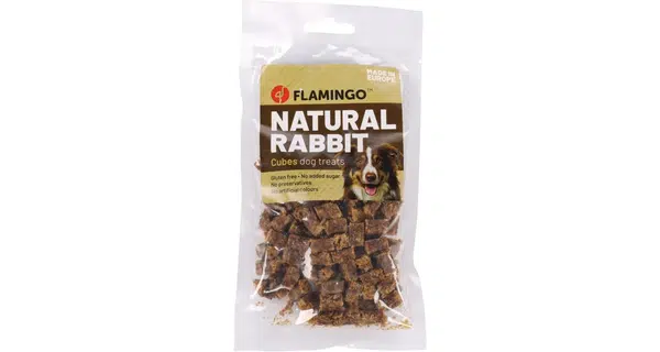 Flamingo Nature Snack - králičie na kocky 80 g
