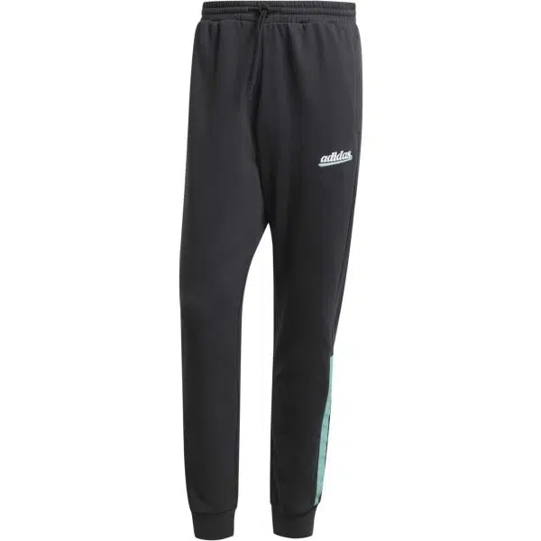 adidas M 3 STRIPES FL PT Pánské tepláky, černá, velikost