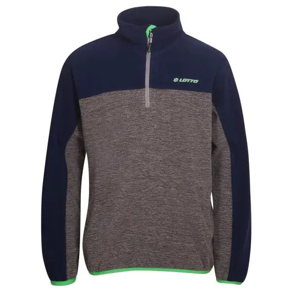 Lotto MATTYAS Chlapecká mikina, tmavě modrá, velikost 140-146