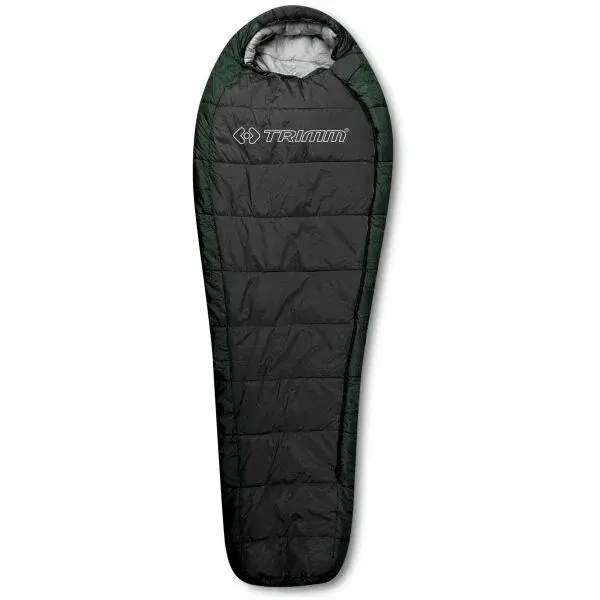 TRIMM ARKTIS Mumiový spací pytel, černá, velikost 220 cm - pravý zip