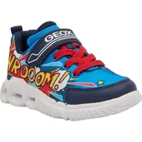 Geox J WROOM B. D Dětská vycházková obuv, modrá, velikost