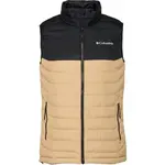 Columbia POWER LITE II VEST Pánská zimní vesta, béžová, velikost
