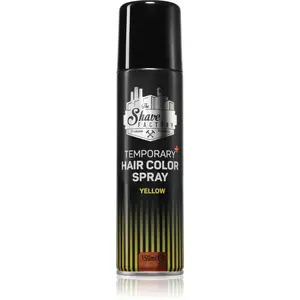 The Shave Factory Temporary Hair Color Spray sprej na vlasy odtieň Yellow 150 ml