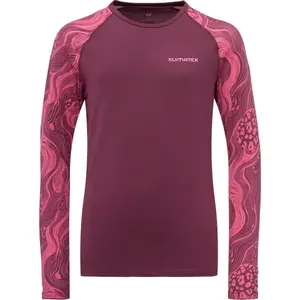 Klimatex RAVN Dětské funkční termo triko, vínová, velikost