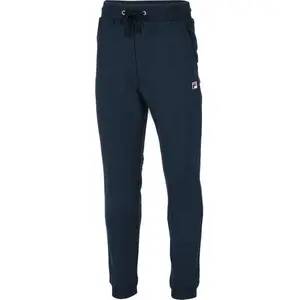 Fila SWEATPANTS LARRY (WITH CUFF) Pánské tepláky, tmavě modrá, velikost