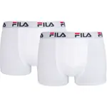 Fila MAN BOXERS 2 PACK Pánské boxerky, bílá, velikost XXL