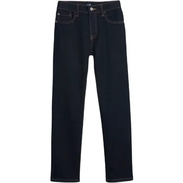 GAP V-OF RINSE Chlapecké džíny, tmavě modrá, velikost 6Y
