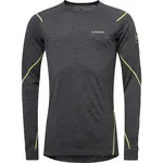 Klimatex MITRE MERINO Pánské merino triko, tmavě šedá, velikost