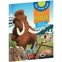 ELLA & MAX MISE PRAVĚK Pátrej a lušti se samolepkami, mix, velikost