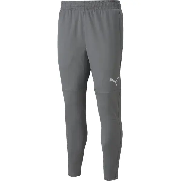 Puma TEAMFINAL TRAINING PANTS Pánské fotbalové tepláky, šedá, velikost