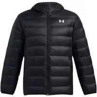 Under Armour LEGEND DOWN HOODED Pánská bunda, černá, velikost S
