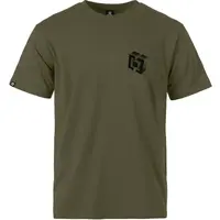 Horsefeathers BLOCKS Pánské tričko, khaki, velikost