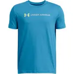 Under Armour LOGO WORDMARK Dětské tričko, modrá, velikost XL