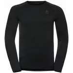 Odlo BL TOP PERFORMANCE WARM EC Pánské funkční tričko, černá, velikost