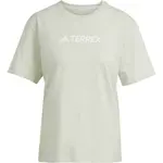 adidas TERREX CLASSIC LOGO Dámské triko, světle zelená, velikost