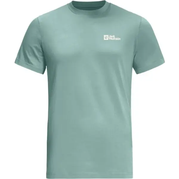 Jack Wolfskin ESSENTIAL T M Pánské triko, zelená, velikost