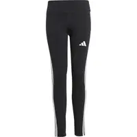 adidas ESSENTIALS AEROREADY 3-STRIPES HIGH-WAISTED Dívčí legíny, černá, velikost