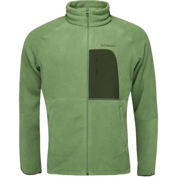 Columbia RAPID EXPEDITION II FULL ZIP FLEECE Pánská outdoorová mikina, zelená, velikost