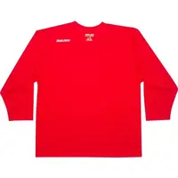 Bauer FLEX PRACTICE JERSEY SR Hokejový dres, červená, velikost