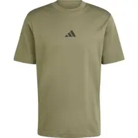 adidas ESSENTIALS SMALL LOGO Pánské triko, khaki, velikost