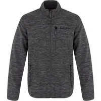 Hannah SANTON II Pánská fleecová mikina, tmavě šedá, velikost