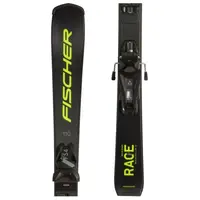 Fischer RC4 RACE JR+ FJ4 SLR Dětské sjezdové lyže, černá, velikost