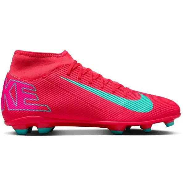 Nike MERCURIAL SUPERFLY 10 CLUB FG/MG Pánské kopačky, červená, velikost 47.5