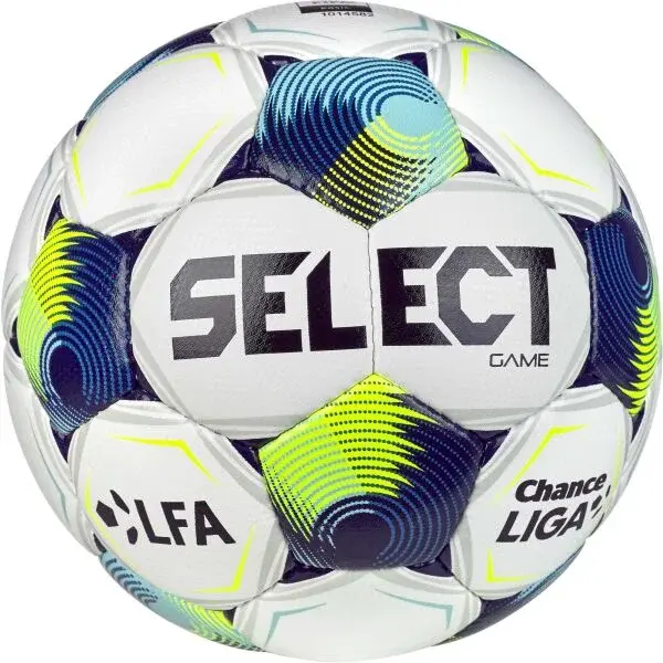 Select FB GAME CZ CHANCE LIGA Fotbalový míč, bílá, velikost