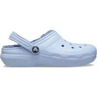 Crocs CLASSIC LINED CLOG T Dívčí nazouváky, světle modrá, velikost 23/24