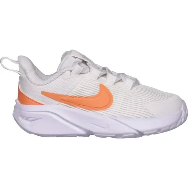 Nike STAR RUNNER 4 Dětská volnočasová obuv, bílá, velikost 27