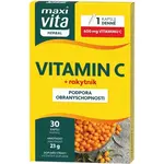 VITAR MAXI VITA HERBAL VITAMIN C + RAKYTNÍK 30 CAPS Doplněk stravy, , velikost