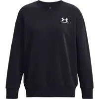 Under Armour ESSENTIAL FLC OS CREW Dámská mikina, černá, velikost