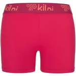 KILPI DOMINO Dámské krátké funkční legíny, růžová, velikost