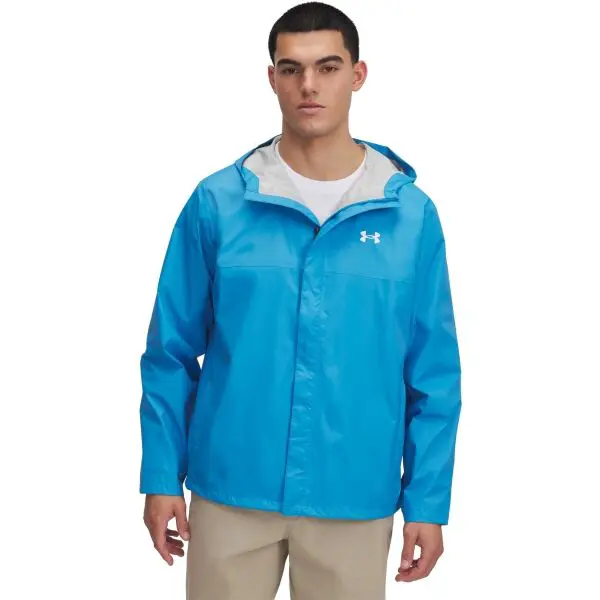 Under Armour STORMPROOF CLOUDSTRIKE 2.0 Pánská bunda, modrá, velikost L