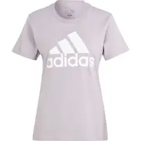 adidas LOUNGEWEAR ESSENTIALS LOGO Dámské tričko, fialová, velikost