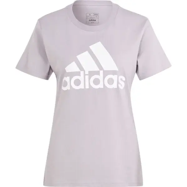 adidas LOUNGEWEAR ESSENTIALS LOGO Dámské tričko, fialová, velikost