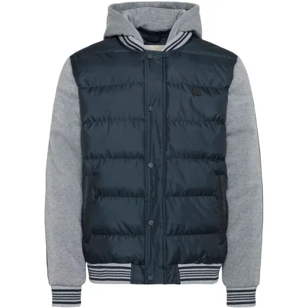 BLEND BHERNIE Pánská zateplená bunda, tmavě modrá, velikost